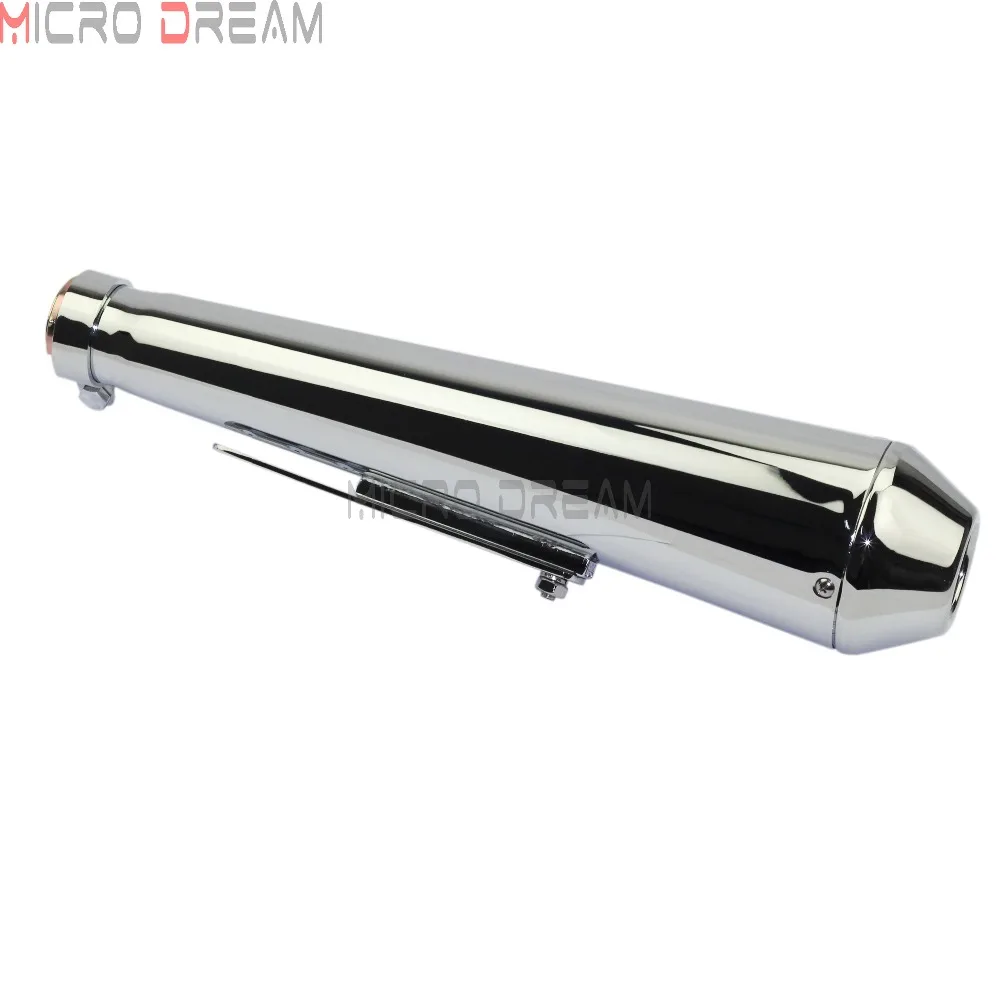450 мм Φ Exhuast Глушитель Трубы w/DB Killer 1 5/8 &quot&amp 1/2&quot &amp 7/16 &quotUniversal For Harley Cafe Racer Choppers |