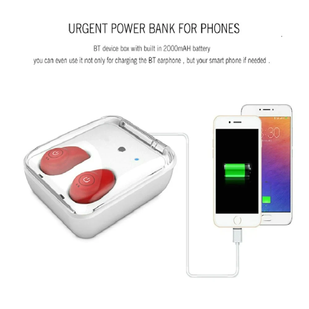 2018 Новая беспроводная Bluetooth гарнитура для спорта на открытом воздухе наушники