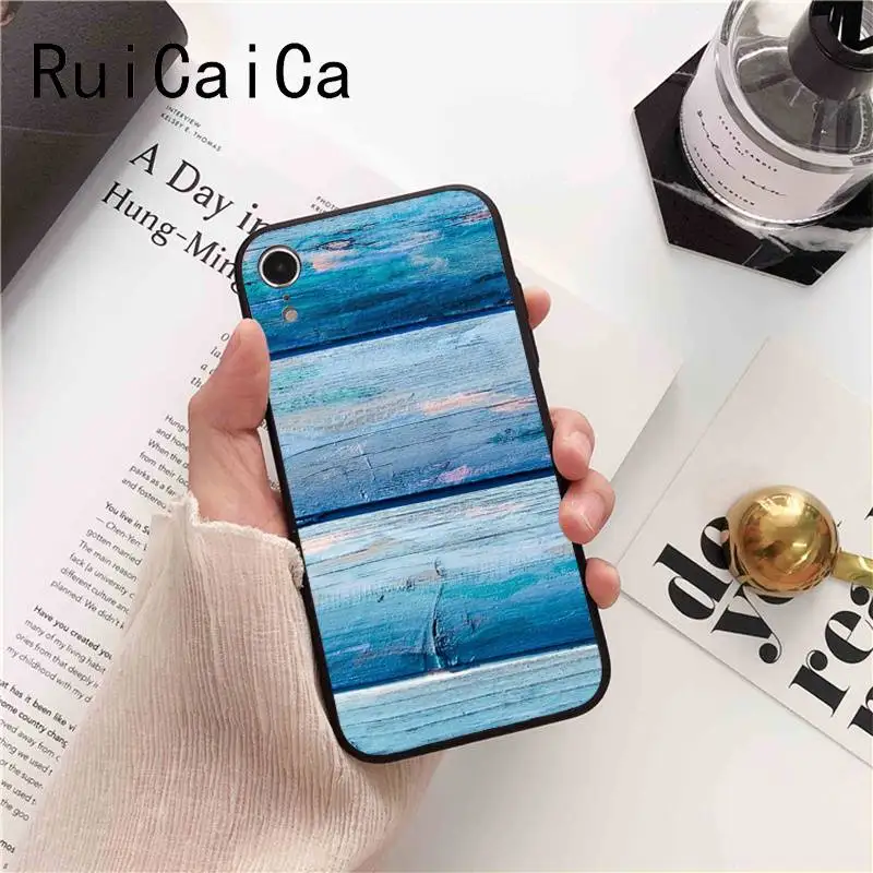 Ruicaica мягкий силиконовый черный чехол для телефона из ТПУ с изображением