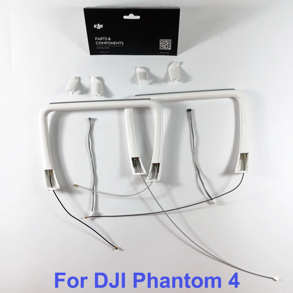 Оригинальный DJI Phantom 4 часть 26 дюймовый шасси Встроенная антенна компас и крышка