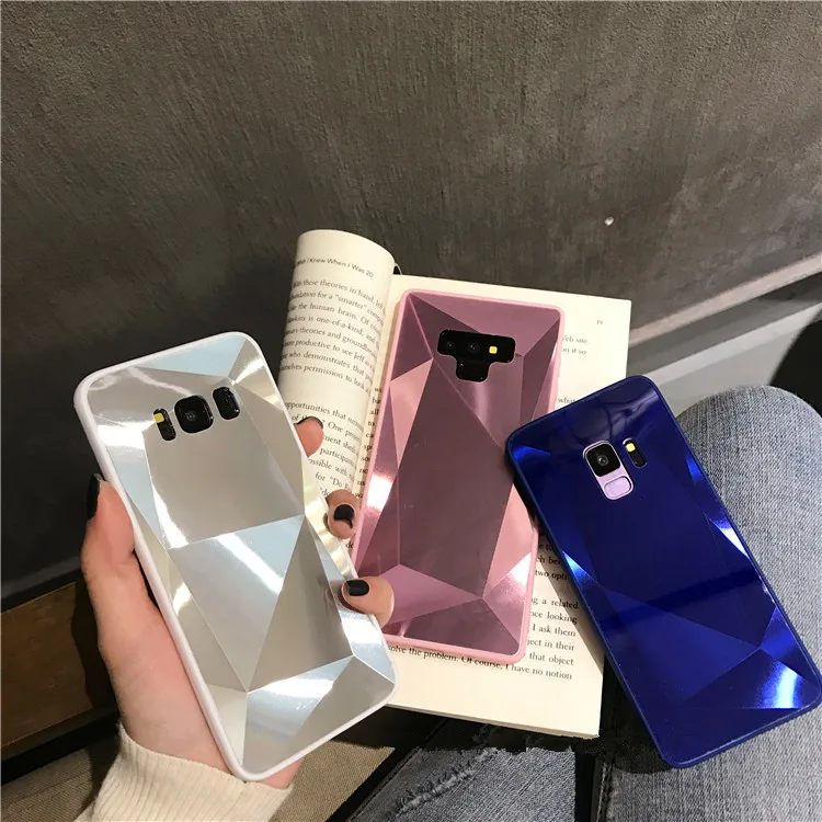 For Samsung galaxy S7 edge Diamond Jelly Mobile Shell for s8 9 10 plus All-inclusive Laser S10 Lite |