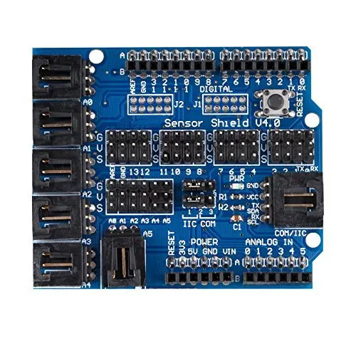 1 шт./лот Новый сенсорный экран V4.0 цифровой аналоговый модуль для arduino UNO Mega 2560