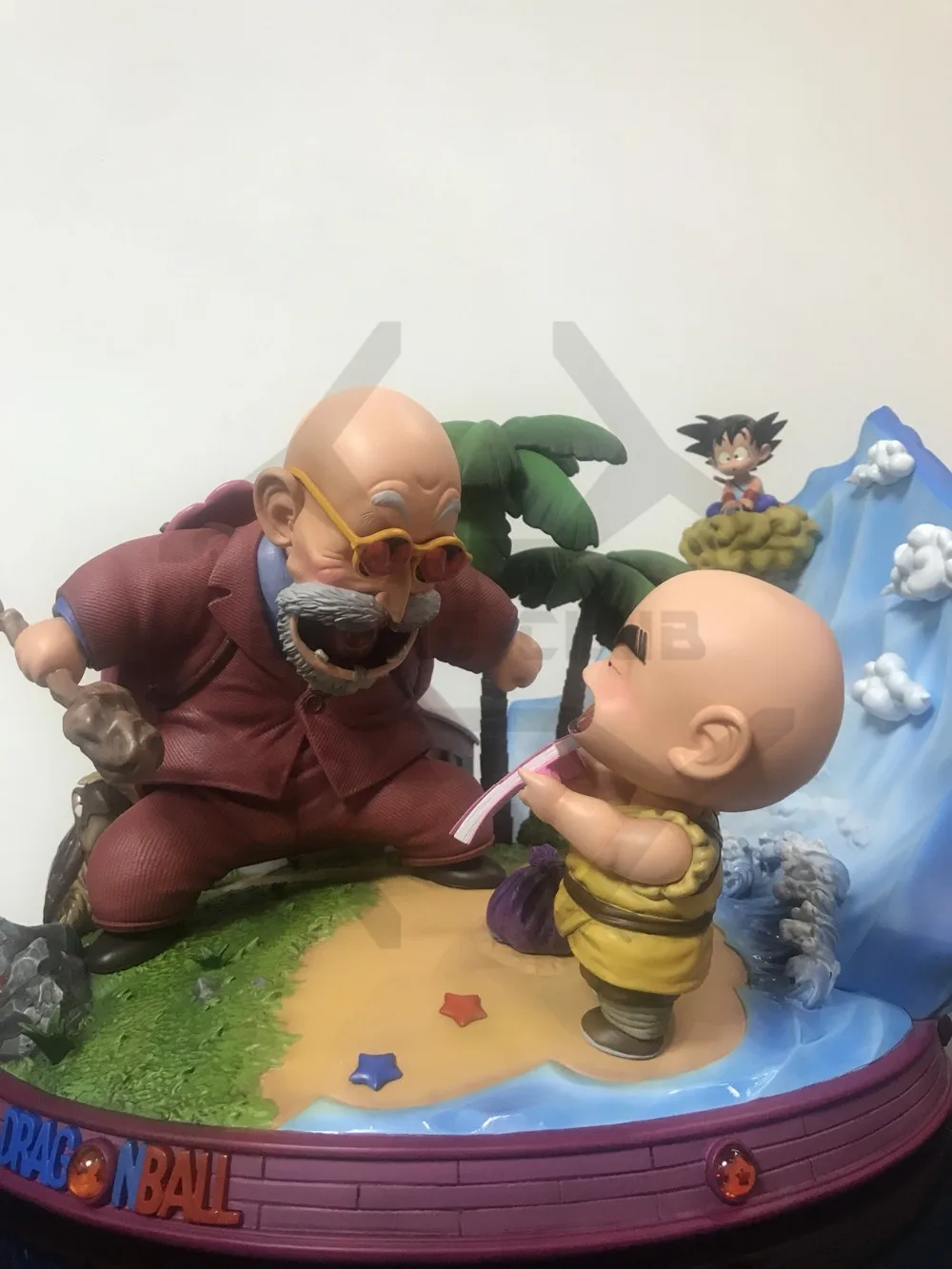 COMIC CLUB ucs dragon ball z 30 см Каме сеннин и криллин и Гоку gk смола статуя фигура для коллекции