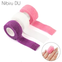 2pcs nail art protection bandage non woven gel polish removal self adhesive adhesive tape skin care manicure tools finger wrap