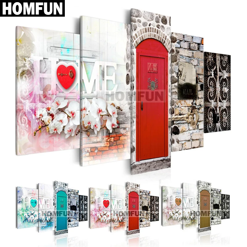 Набор для алмазной живописи HOMFUN A01093 картина Домашняя любовь с