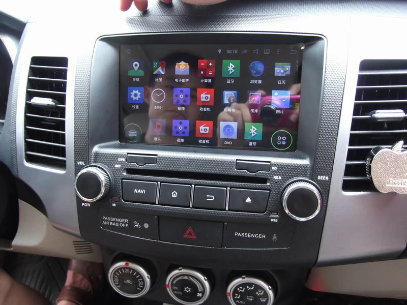Автомобильное радио Android 10 octa core 4 + 128G для Mitsubishi outlander 2008-2012 мультимедиа