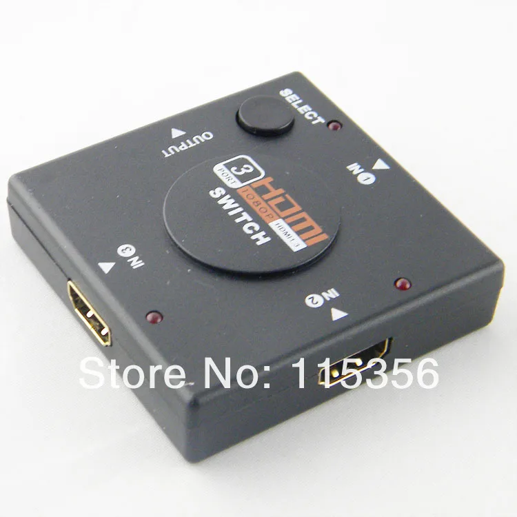 Новый сплиттер 3x1 HDMI 3 входа в 1 Выход 1080P|splitter|splitter hubsplitter hdmi |