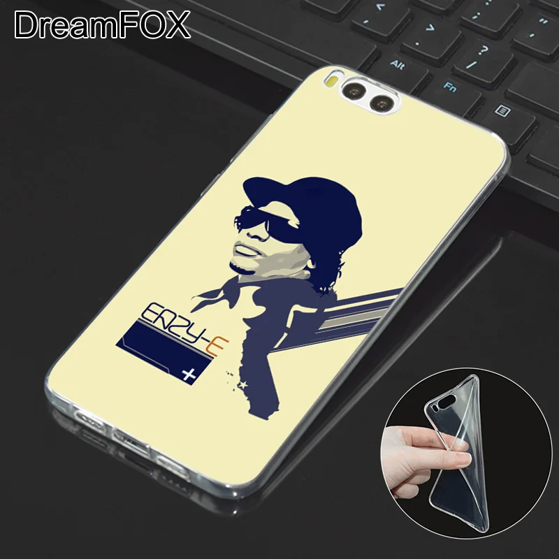 DREAMFOX M467 Eazy-e Soft TPU Silicone Case Cover For Xiaomi Mi Note 2 3 4 5 6 8 SE M5 4C 4S 5C 5S 5X 6X A1 Plus |