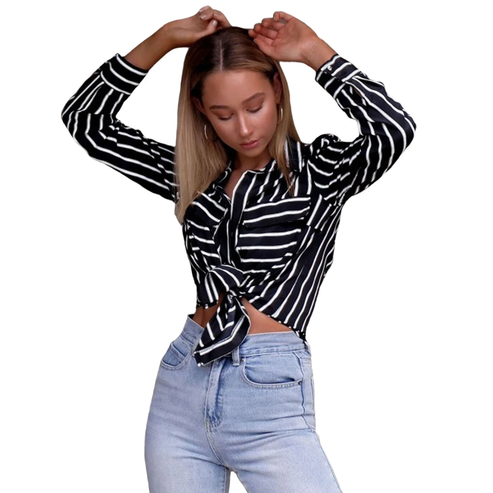 Женская рубашка кимоно чёрная Белая в полоску Кимоно женская шифоновая с длинным