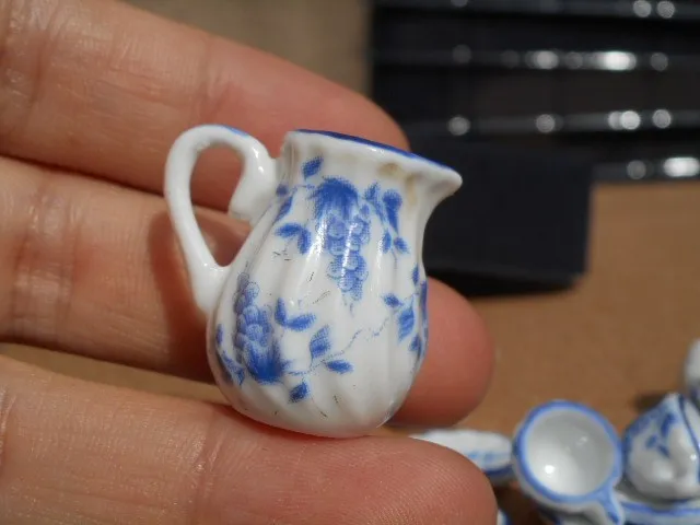 15 стилей керамический чайный набор миниатюрный кукольный домик знаменитая