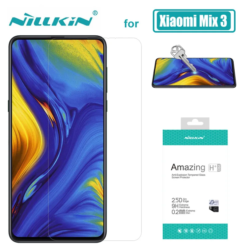 Стекло Nillkin Amazing 9H + Pro 2.5D для Xiaomi Mi Mix 3 2 2S закаленное стекло защиты экрана Mix3 Mix2 Mix2S