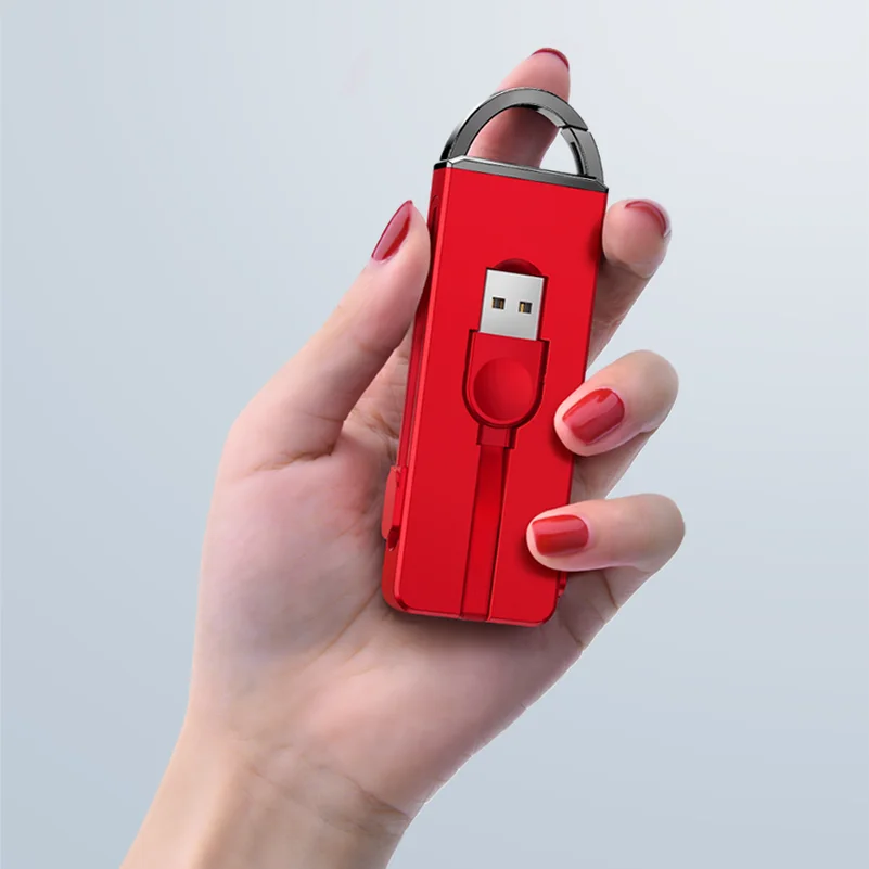 Oatsbasf 3 в 1 Usb кабель type C зарядное устройство кабель для IPhone X XS 7 брелок скрытый зарядный кабель для Xiaomi redmi note 7