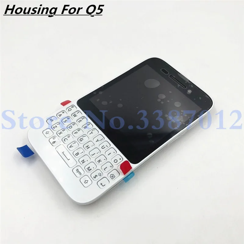 Для Blackberry Q5 Оригинальный Полный Мобильный телефон Корпус крышка чехол +
