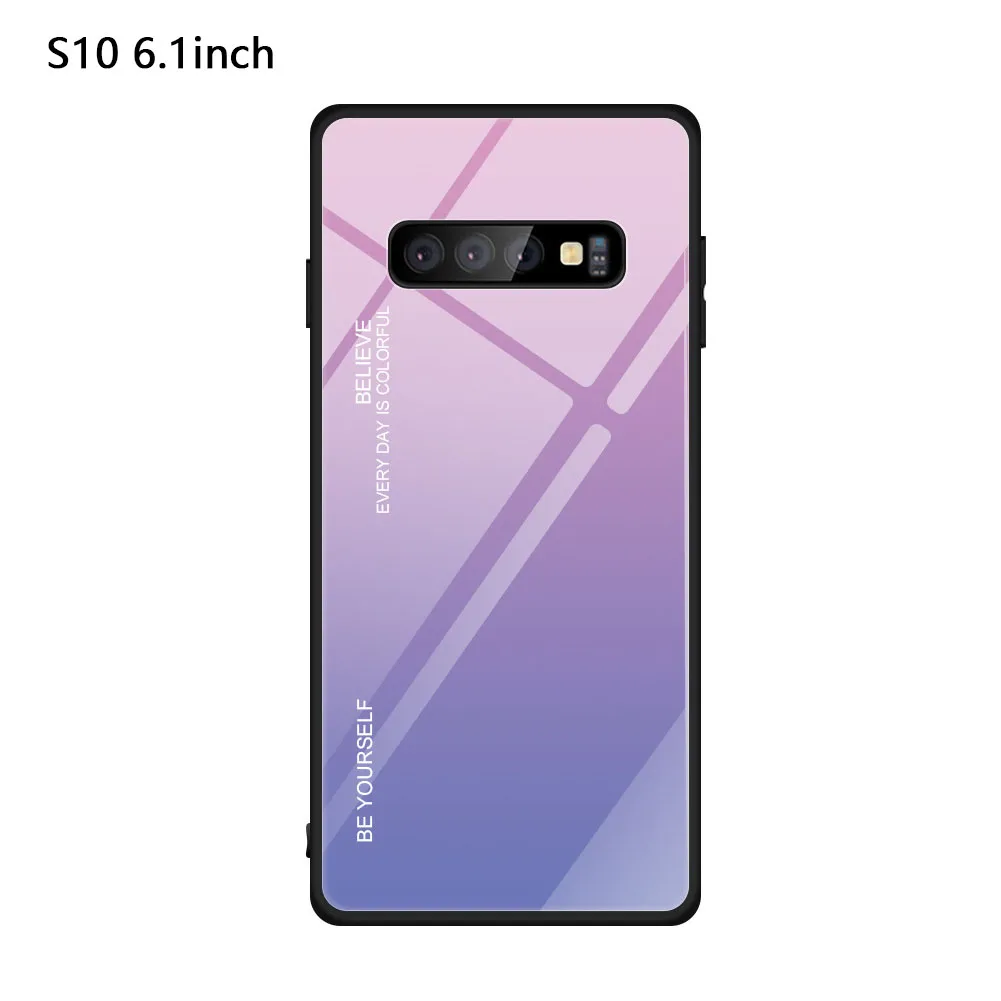 ТПУ чехол-накладка градиентного Стекло стойкая к механическим повреждениям