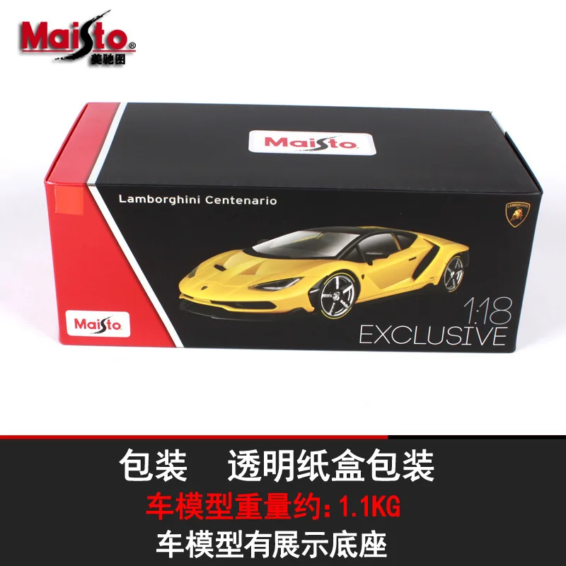 1:18 оригинальные модели автомобилей Maisto из сплава для домашнего декора имитация
