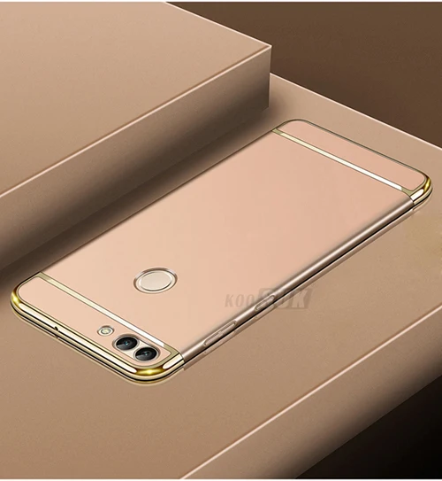 Gold Умный чехол huawei P для huawei P, роскошный Ультратонкий чехол для задней панели телефона, полный защитный чехол для huawei P, умный чехол - Цвет: Gold