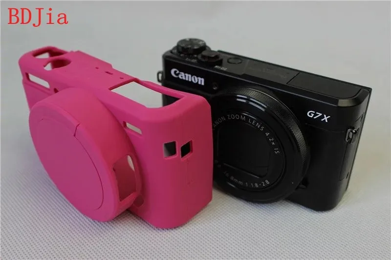 Лидер продаж силиконовый чехол для камеры чехол для Canon G7XII G7X markii в 4 цветах
