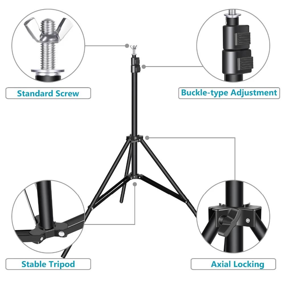 Система поддержки фона Neewer для фотостудии регулируемая поперечная штанга
