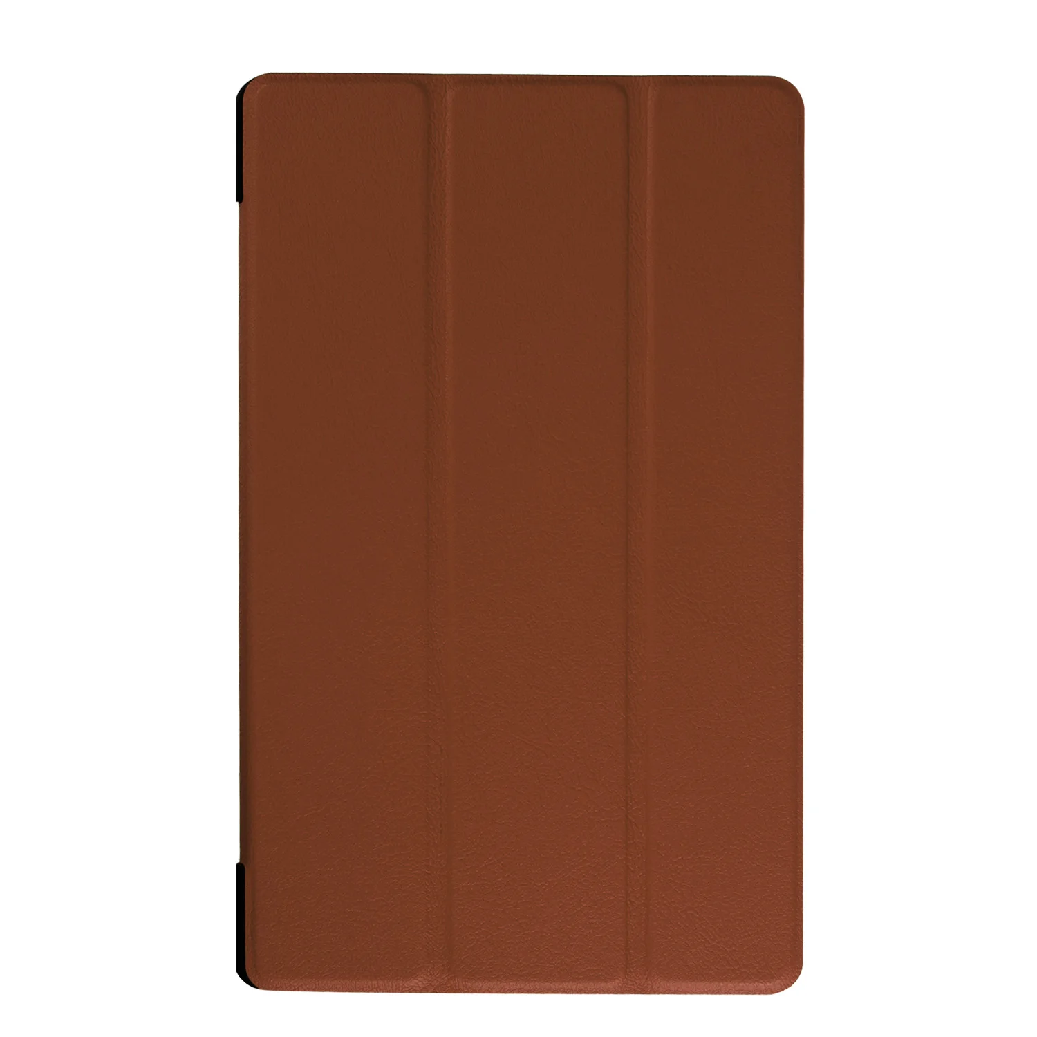 Тонкий чехол-подставка для lenovo tab 3 10 TB-X103F Tab 2 A10-70 Tab 2 A10-30 A10-70 Tab3 10 Plus чехол для планшета+ ручка - Цвет: brown