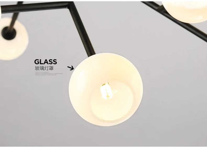 Современная Волшебная бобы DNA подвеска Lustres свет Промышленный Modo Jason miller лампы