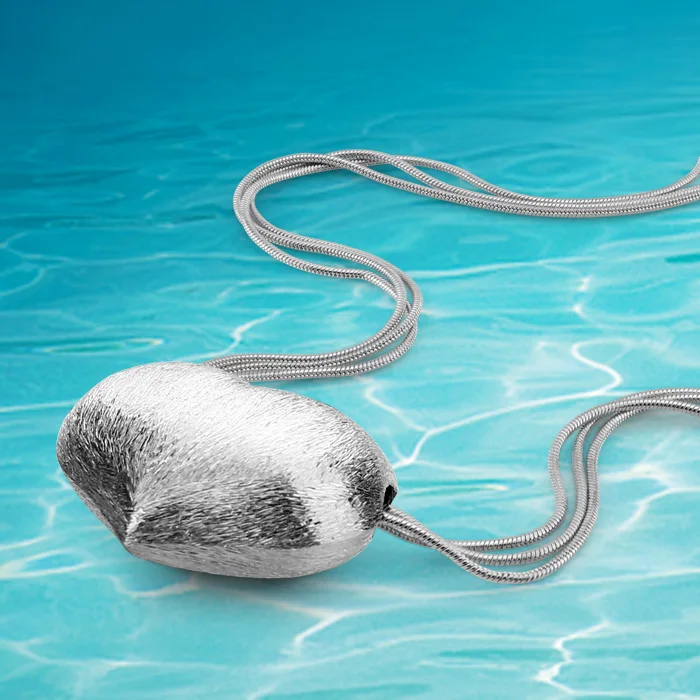 Женское ожерелье из серебра 925 пробы серебряные украшения стереоскопические