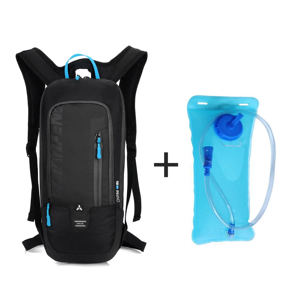Black Water bag Водонепроницаемый велосипедный рюкзак 6л для мужчин и женщин MTB горный велосипед сумка для воды нейлон Велоспорт Туризм Кемпинг бег гидратация рюкзак - Цвет: Black Water bag