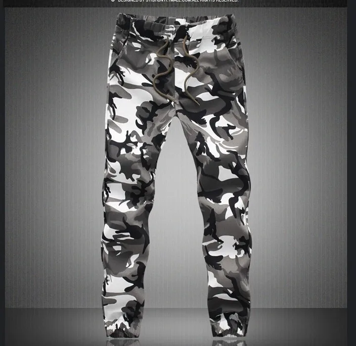 Aotorr New Camouflage Pants Men Hot Sale Casual Joggers Male Hip Pop Tactical Military Cargo Trousers Mens Plus Size 4XL