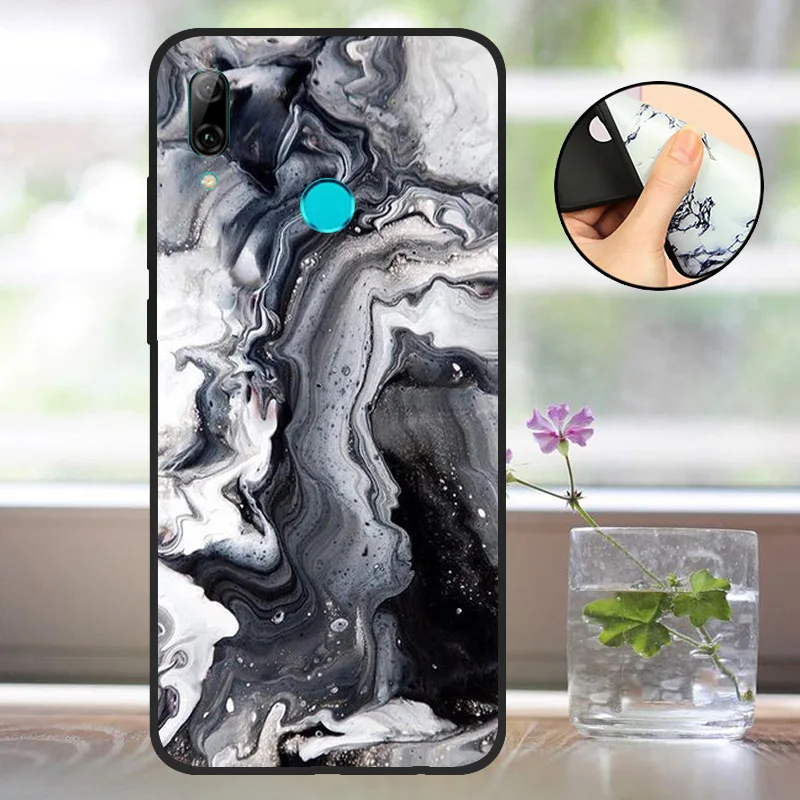 Чехол для huawei P Smart Крышка силиконовая P smart POT-LX3 POT-LX1 чехол Capa Мягкий ТПУ бампер huawei P Smart Funda - Цвет: DLL