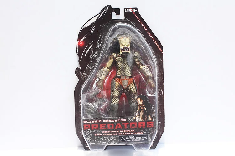 Экшн фигурка хищника NECA Классическая Хищник на 25 ю годовщину Охотник джунглей Коллекционная модель игрушка