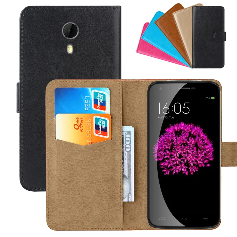 

Luxury Wallet Case For Doogee Valencia2 Y100 Plus PU Leather Retro Flip Cover Magnetic Fashion Cases Strap