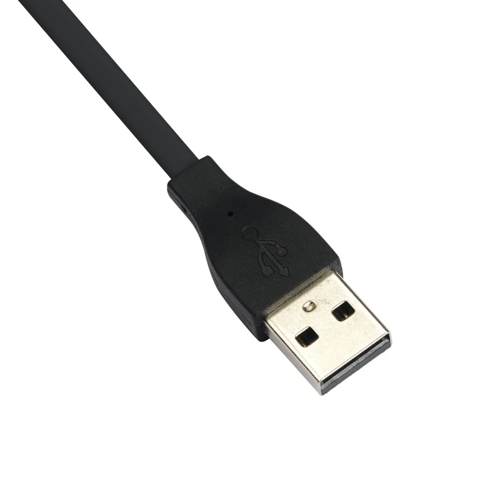 Высокое качество Портативный USB Зарядное устройство кабель черный Носимых