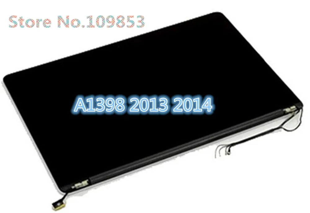 

100% протестированный Полный ЖК-экран в сборе для замены для MacBook Pro Retina 15 A1398 (Late 2013, Mid 2014) ремонт светодиодной панели дисплея