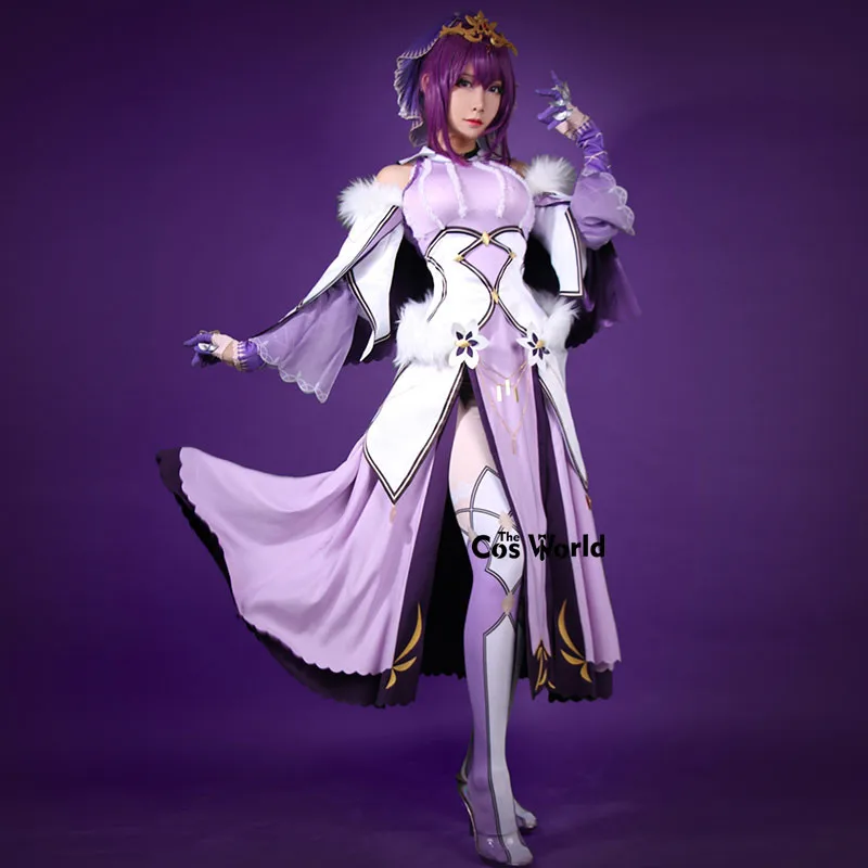 FGO Fate Grand Order Caster Scathach платье униформа плащ наряд Аниме косплей костюмы |