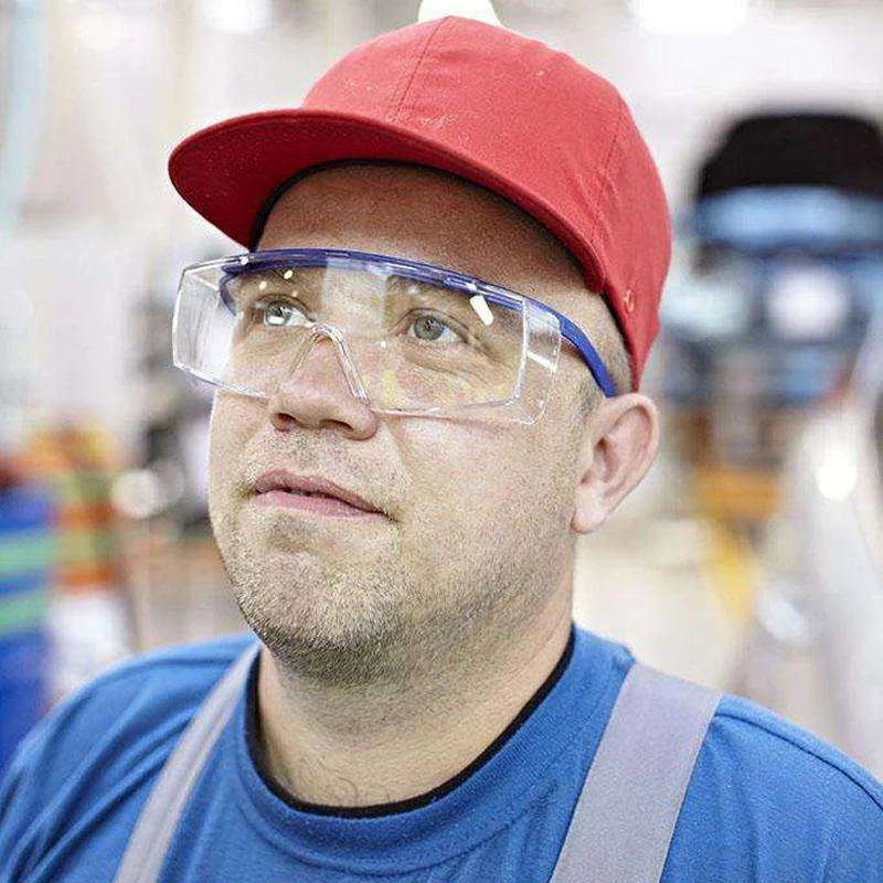 120pcs/lot Windproof Goggles Dustproof Eye Glasses Safety Protection Labor Protective Sprayproof Anti Splash | Безопасность и