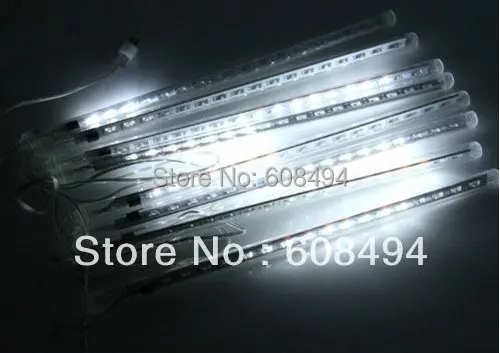 50 см 240led светодиодное украшение для праздника метеоритный дождь свет 8 трубок