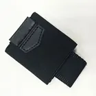 Мини Малый держатель кредитной карты минималистский Тонкий эластичный кошелек Для мужчин Для женщин держателей карт