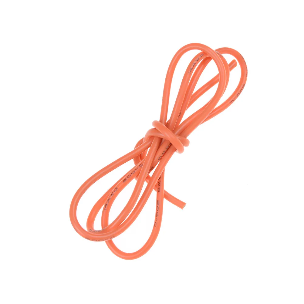 2017 Hot 1M Gauge 14 AWG Silicone Rubber Wire Cable Flexible | Игрушки и хобби