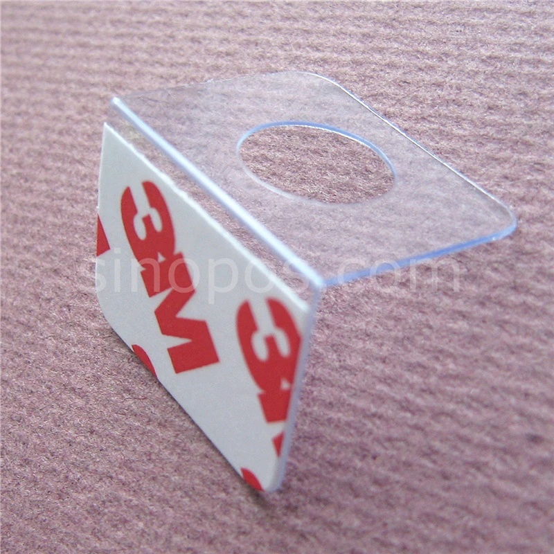 Самоклеющиеся вешалки для мерчандайзинга с круглыми отверстиями упаковка