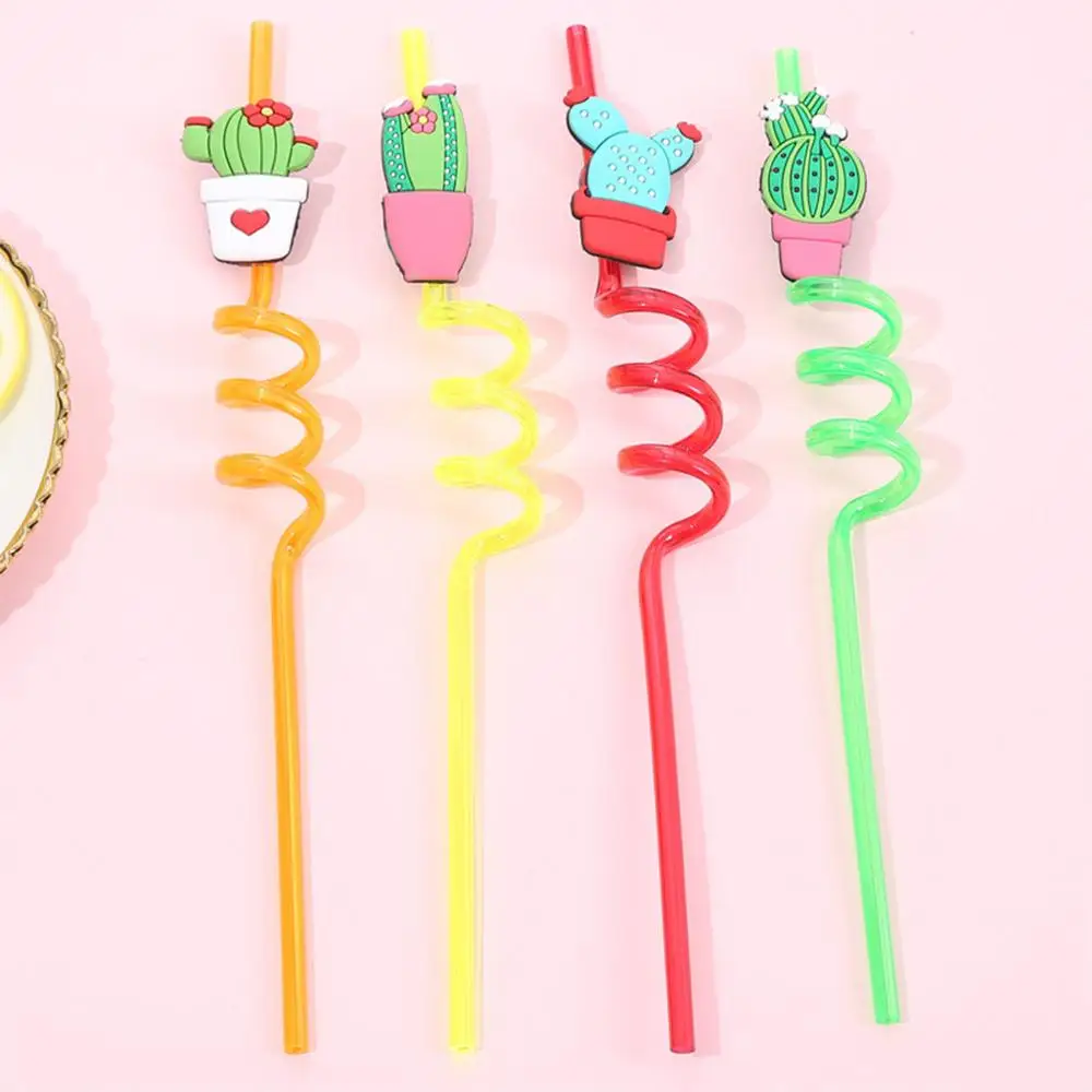 4 шт. набор из металлической соломы широкая многоразовая соломенная ложка 304