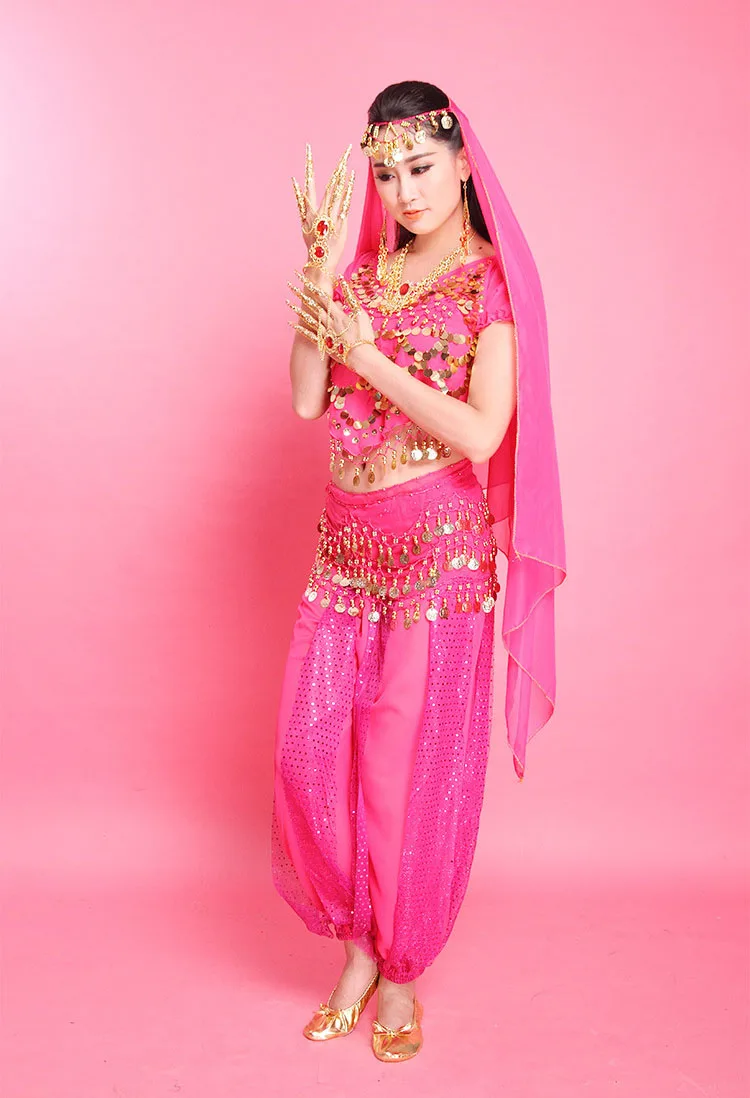 Женский костюм для тренировок по танцу живота 1 комплект | Тематическая одежда и