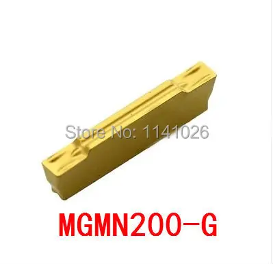 

10PCS MGMN200 -G carbide turning insert ,Cutting inserts, Factory outlets,the lather,cnc,for Grooving Holder MGEHR & MGIVR