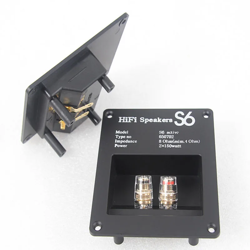 2 шт./лот Соединительный разъем коробки динамика оснащен клеммой 506|Соединители| |