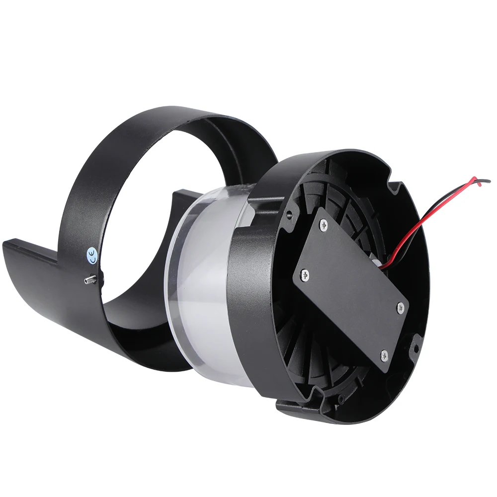 12 Вт Ретро настенный светильник наружный водонепроницаемый европейский светильник Светодиодная настенная лампа для балкона наружный светильник Настенный светильник для сада Круглый/квадратный 85-265 в