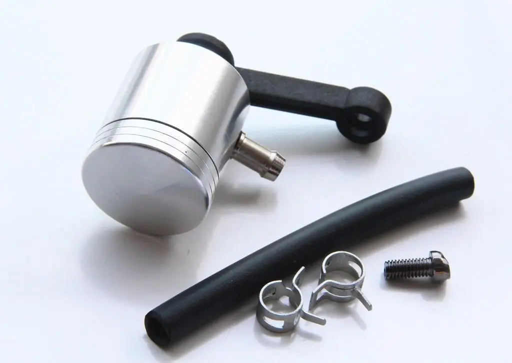 

Silver Universal Motorbike Front Brake Tank Fluid Oil Reservoir Master Cylinder