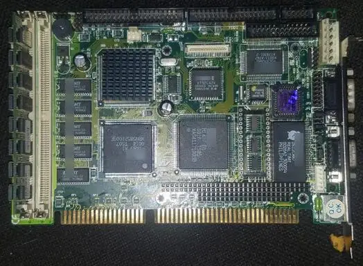 100% ОК оригинальная материнская плата IPC 486 5X86 G1 слот ISA Промышленная полуразмера