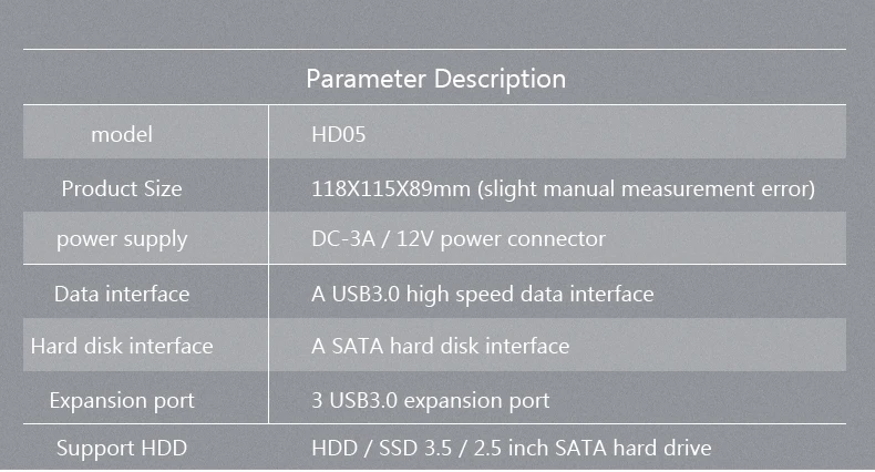 Blueendless 2-Bay SATA HDD док-станция 3," 2,5 USB3.0 двойной отсек HDD SSD клон дубликатор док-станция Sata Корпус для хранения