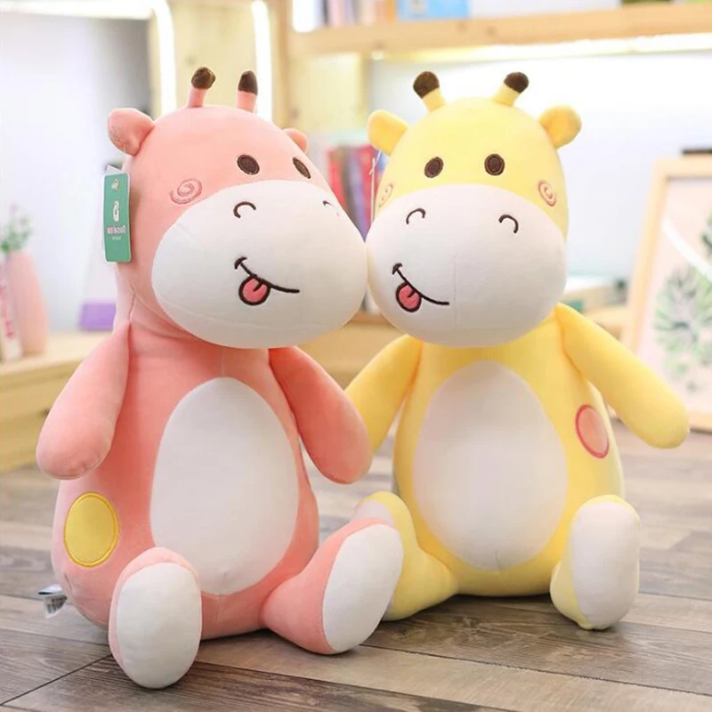 

40cm Stuffed animal deer Cartoon Simulation Plush Toys for Girls Sika deer soft toy Baby Birthday Christmas Gift Appease toys