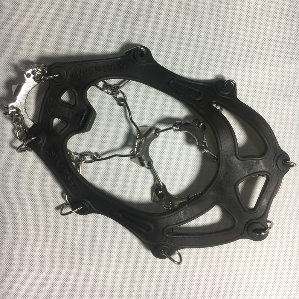 Hewolf сталь 11 зубьев M/L снаряжение для альпинизма рок Crampons Crampones шипы против льда для обуви противоскользящие снежные когти DCO