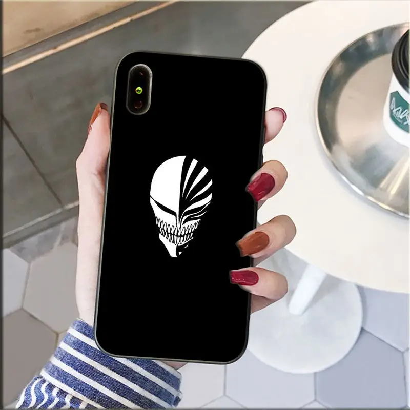 Yinuoda bleach ichigo hollow Mask Pattern Soft Phone Cell Case for iPhone 8 7 6 6S Plus 5 5S SE XR X XS MAX Coque Shell | Мобильные