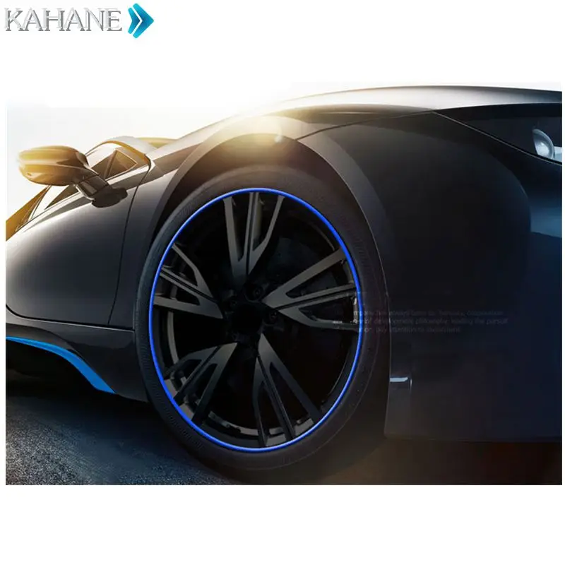 5 м украшения автомобиля литье Ступица колеса шины Стикеры обода для Audi BENZ BMW Toyota